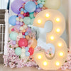 Giant LED Number Frame for Stunning Celebrations ATHLEXES