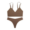 Hot Sale Seamless Bra And Briefs Set Breathable Ice Silk ATHLEXES
