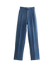 Chic High Waist Straight Leg Office Pants ATHLEXES