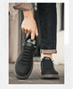 BreatheEasy Leather Casual Sneakers for Men ATHLEXES
