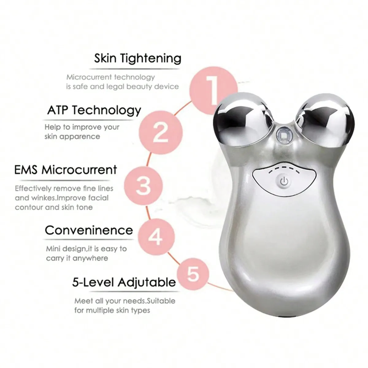 RadianceLift Microcurrent Facial Massager ATHLEXES