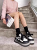 PandaStyle Luxe Leather Sneakers for Women ATHLEXES
