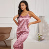 Womens Satin Cami Sleepwear Set ATHLEXES