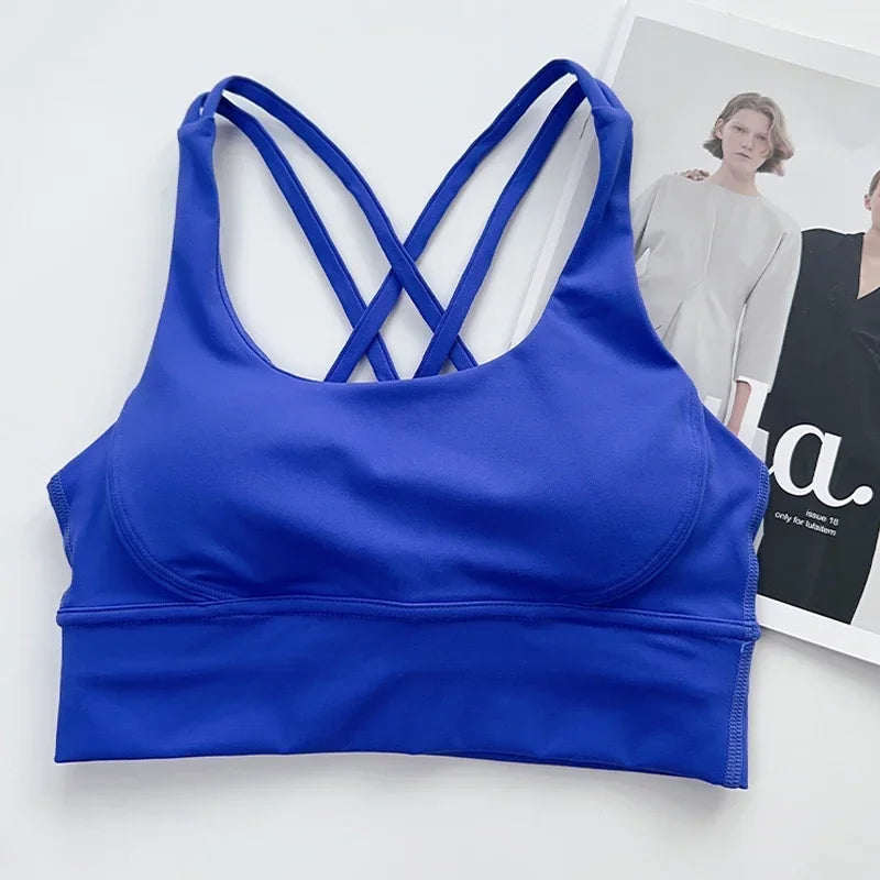 ActiveFit Cross Back Yoga Sports Bra ATHLEXES