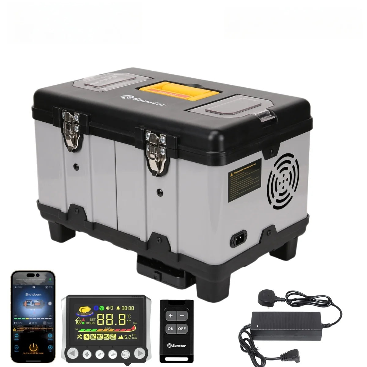 8KW Diesel Air Heater with APP Control ATHLEXES