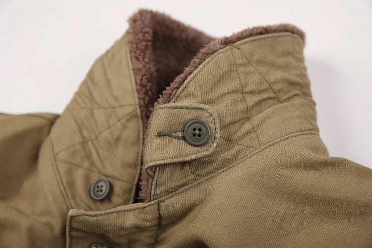 NON STOCK USN N-1 Military Style Warm Coat with Sherpa Lining ATHLEXES