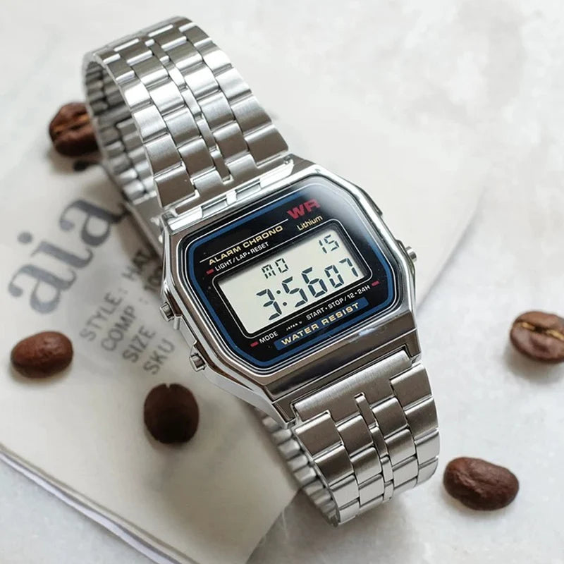 Retro Luxe LED Digital Military Watch ATHLEXES