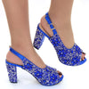 Venus Chan Green Crystal High Heel Wedding Sandals ATHLEXES