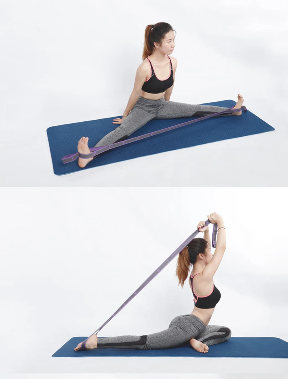 FlexiFit Multi-Section Yoga Resistance Bands ATHLEXES