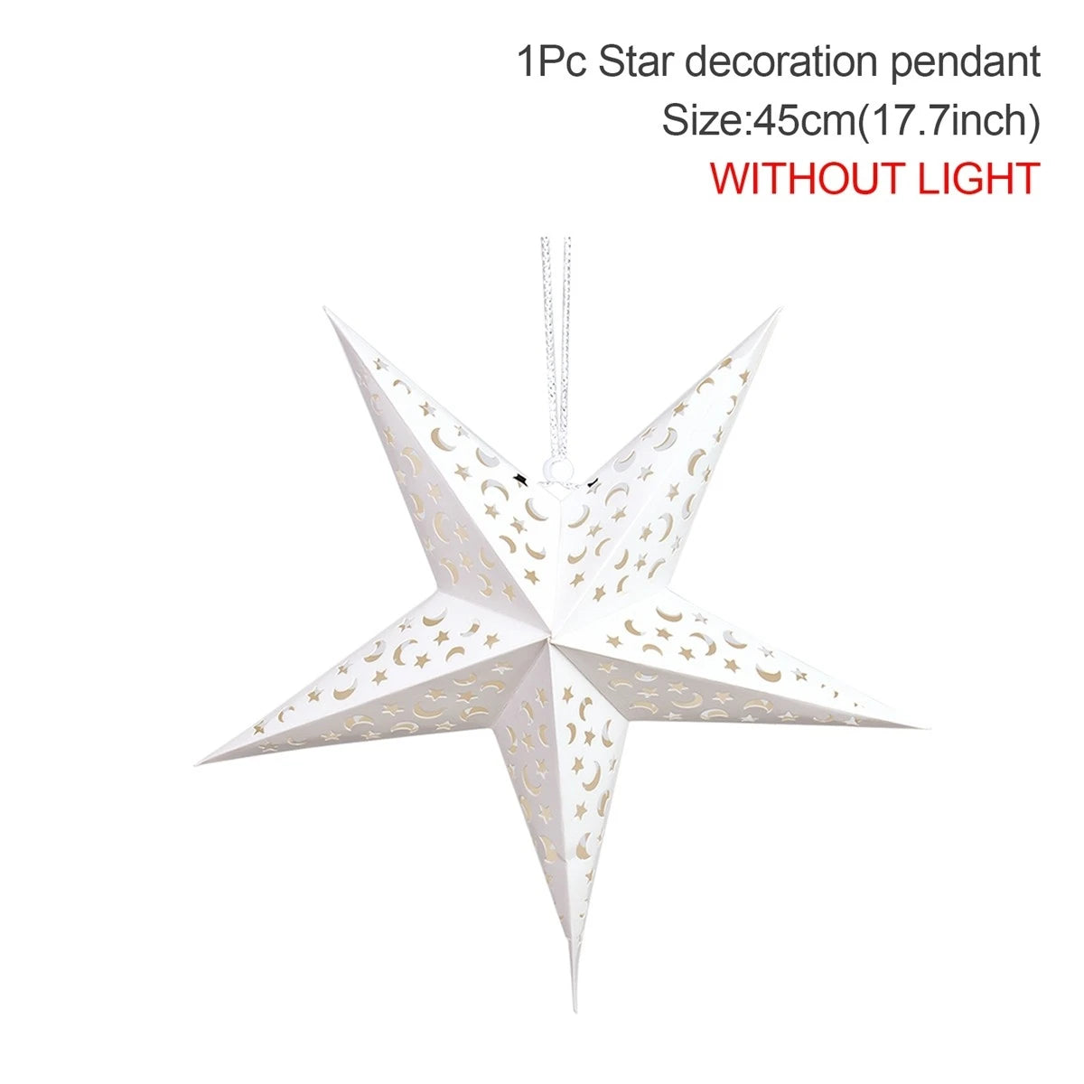 Elegant Star Pendant Lamp for Holiday Decor 2024 ATHLEXES