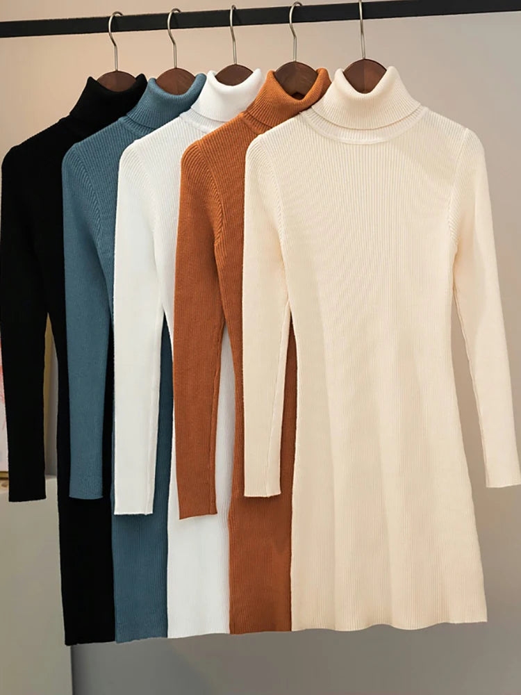 Vintage Knitted Bodycon Dress ATHLEXES