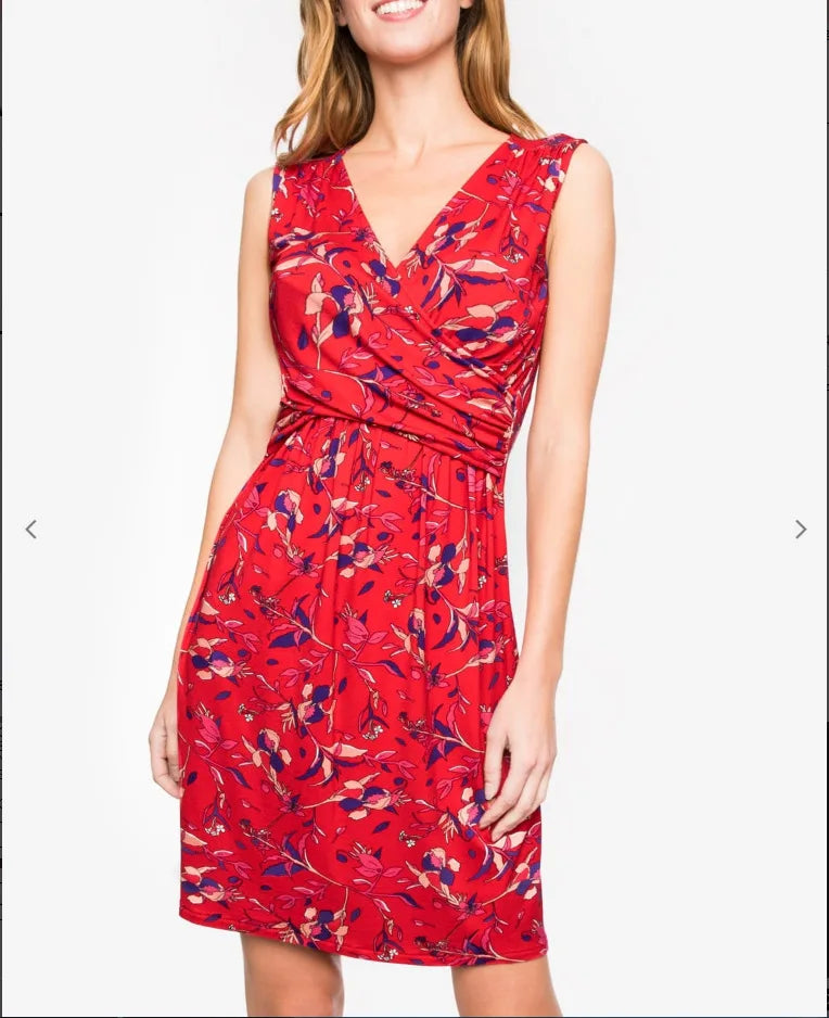 Nursing Blossom V-Neck Summer Dress ATHLEXES
