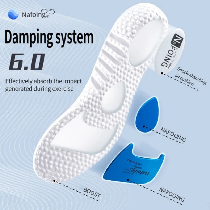 Bamboo Comfort Sport Insoles for Shock Absorption ATHLEXES