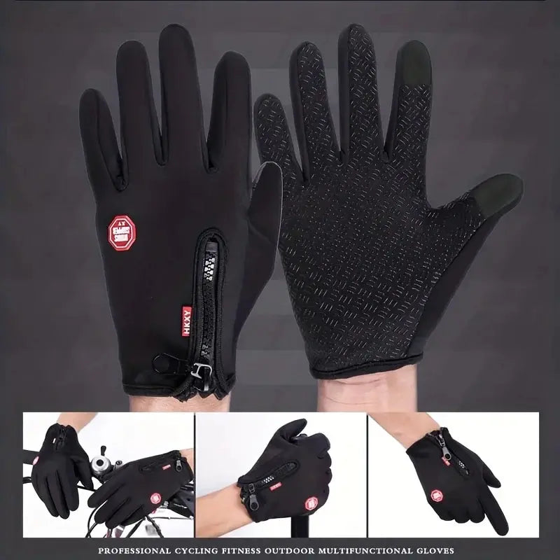 Autumn Warmth Anti-Slip Outdoor Cycling Gloves ATHLEXES
