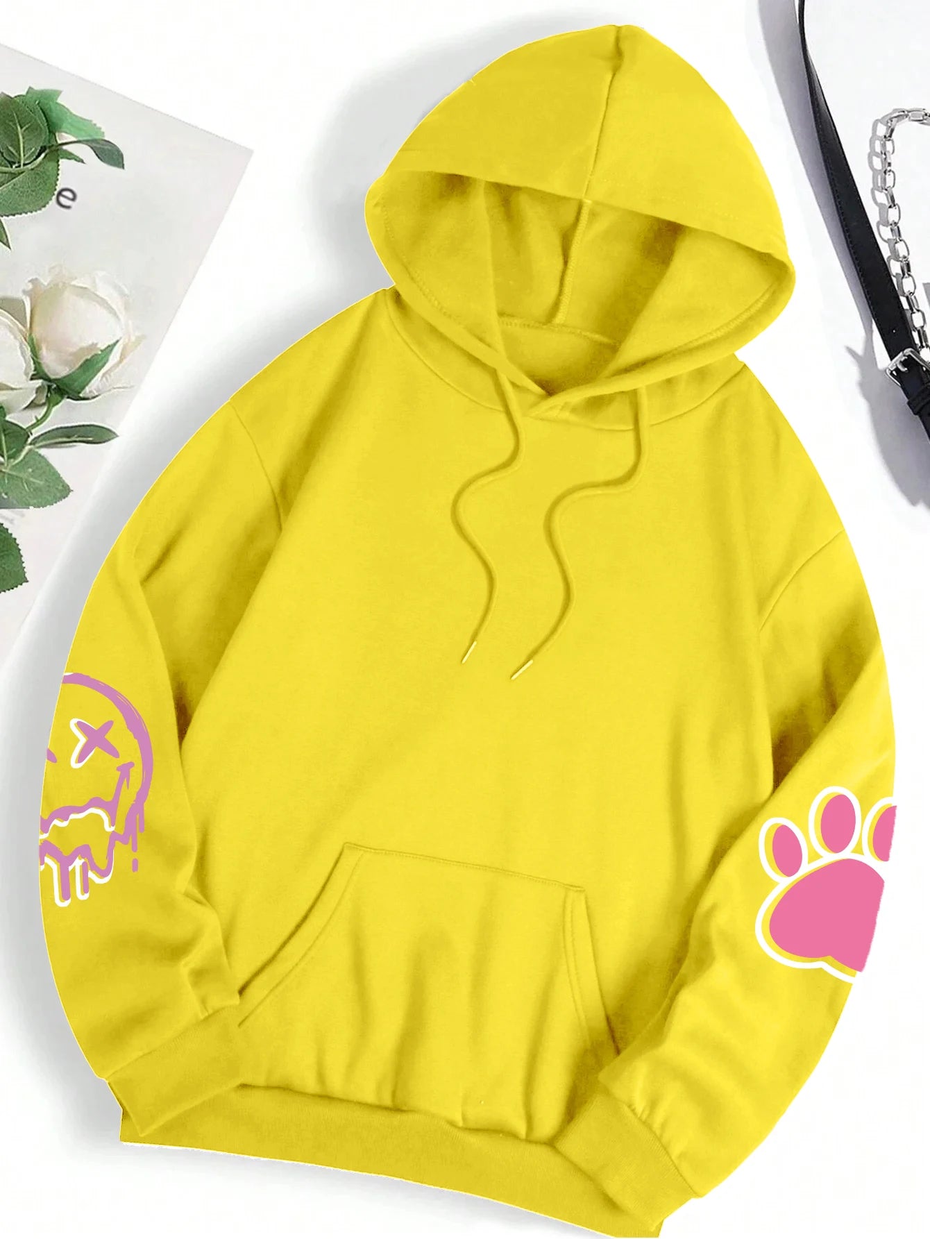 Urban Style Oversized Printed Hoodie for Women ATHLEXES