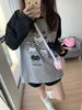 Kawaii Patchwork Hoodie for Trendy Streetwear ATHLEXES