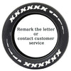 Custom 3D Tire Lettering Stickers for Your Car ATHLEXES