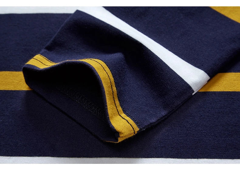 ChicStripe Menâ??s Embroidered Polo Shirt ATHLEXES