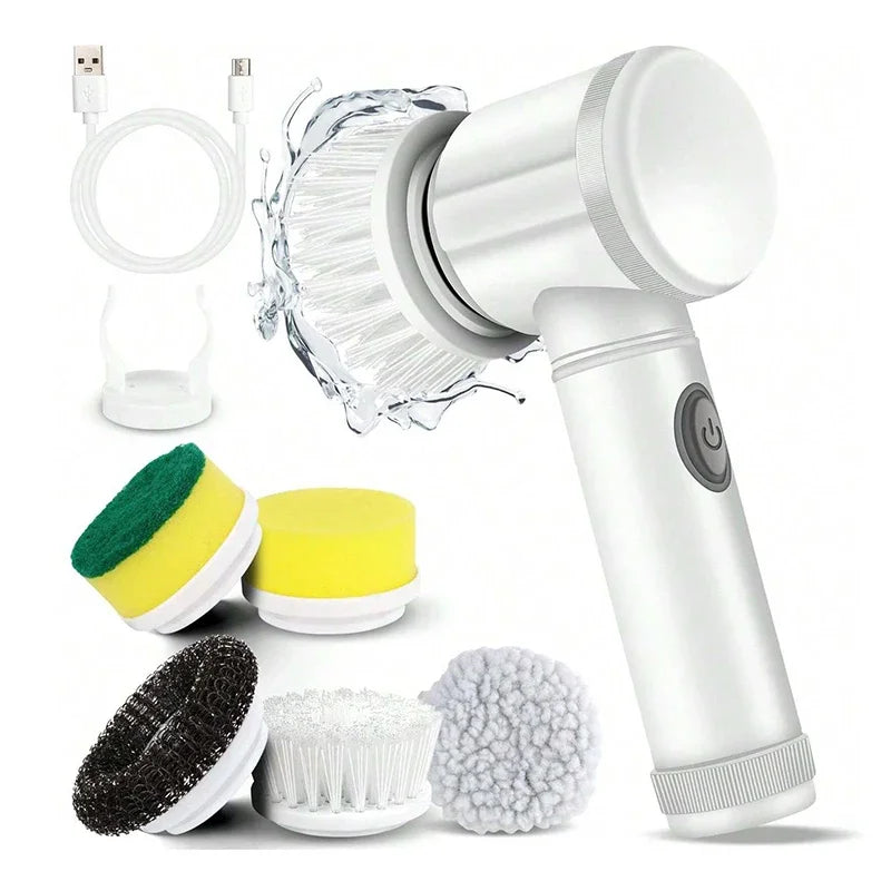 PowerScrub Electric Bathroom Cleaning Brush ATHLEXES