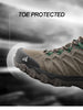 HIKEUP Premium Leather Hiking Shoes for Men - Durable Trekking Sneakers ATHLEXES