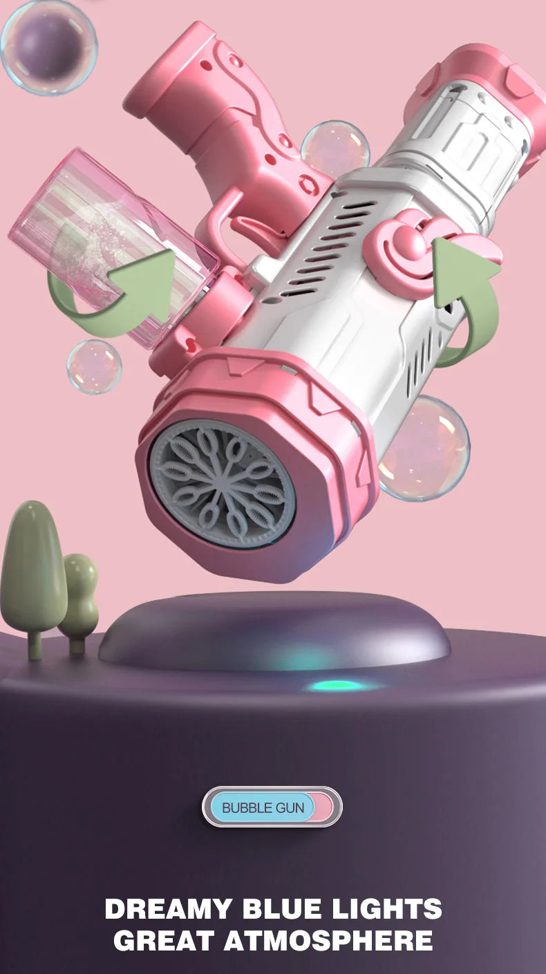 Kmoist Magic Bubble Blaster for Kids ATHLEXES