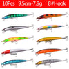 Elite Mixed Fishing Lure Kit - Crankbait & More ATHLEXES