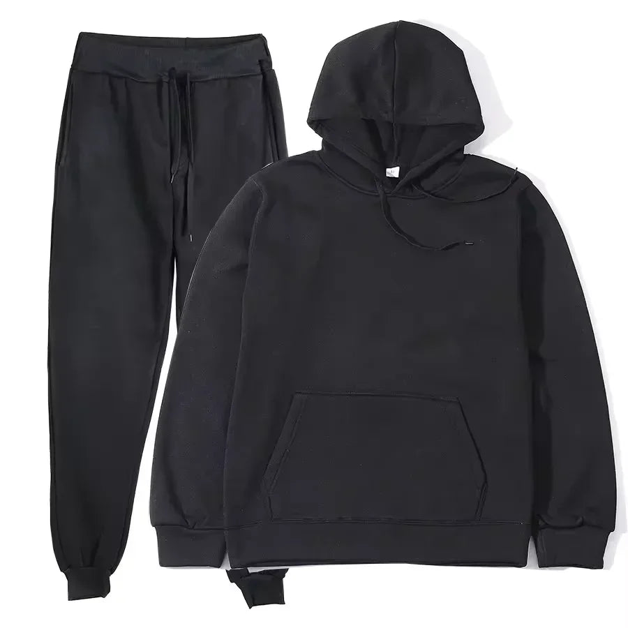 CozyFleece Unisex Hoodie and Pants Set ATHLEXES