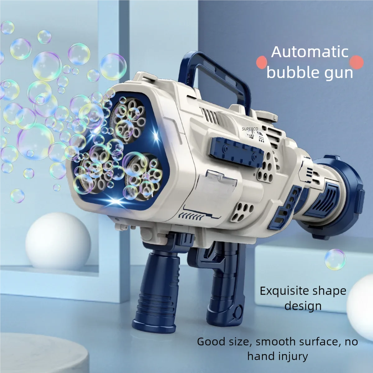 DinoBubbles Automatic Bubble Gun Machine ATHLEXES