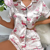 Women's Luxury Satin Pajama Set ATHLEXES