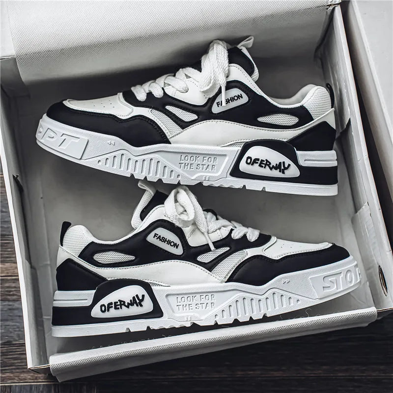 Luxury Casual Lace-Up Walking Sneakers for Men ATHLEXES