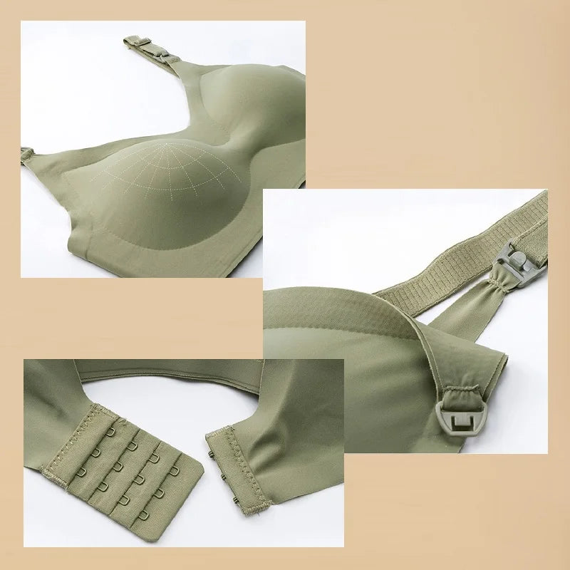 Ultra Thin Comfort Nursing Bra with Removable Pads ATHLEXES