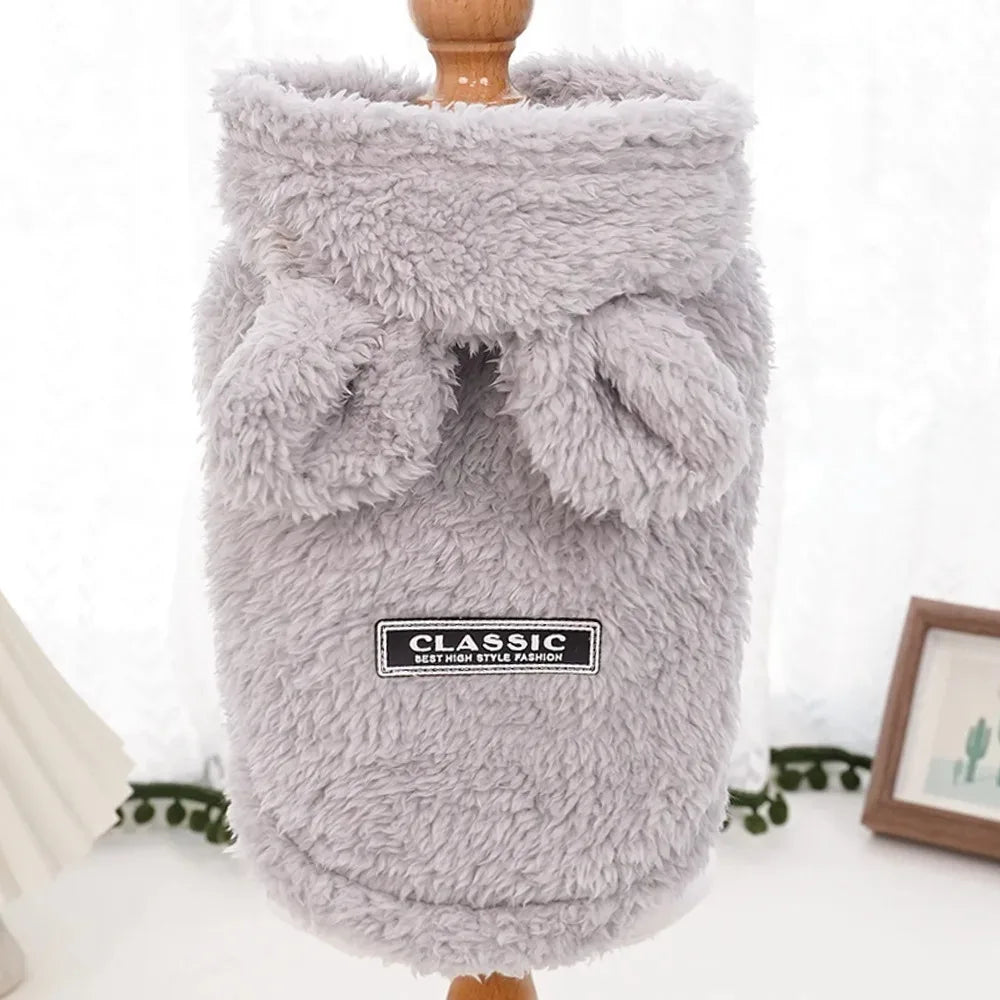 CozySoft Flannel Pet Jacket for All Breeds ATHLEXES