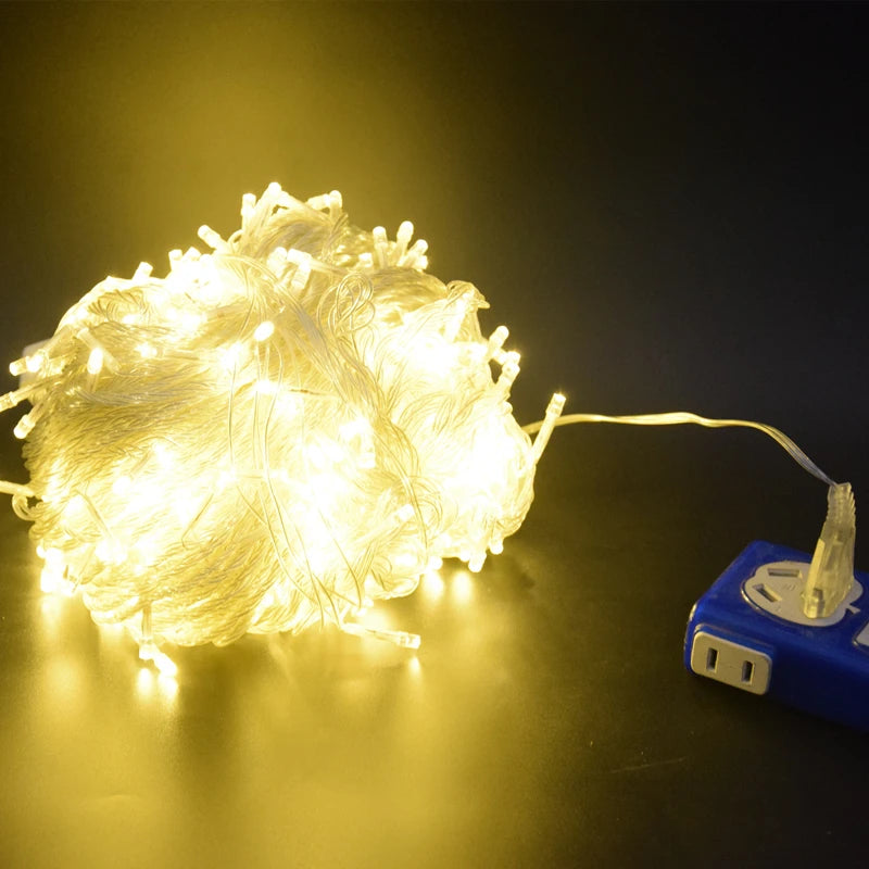10M 100 LED Christmas Fairy String Lights Decor ATHLEXES