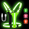 IlluminateSafe LED Safety Vest for Runners & Cyclists ATHLEXES