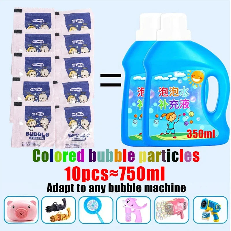 ColorBurst Bubble Machine Supplement Granules ATHLEXES