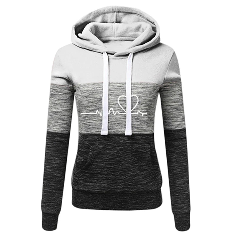 ChicFleece Color Block Hoodie for Women ATHLEXES