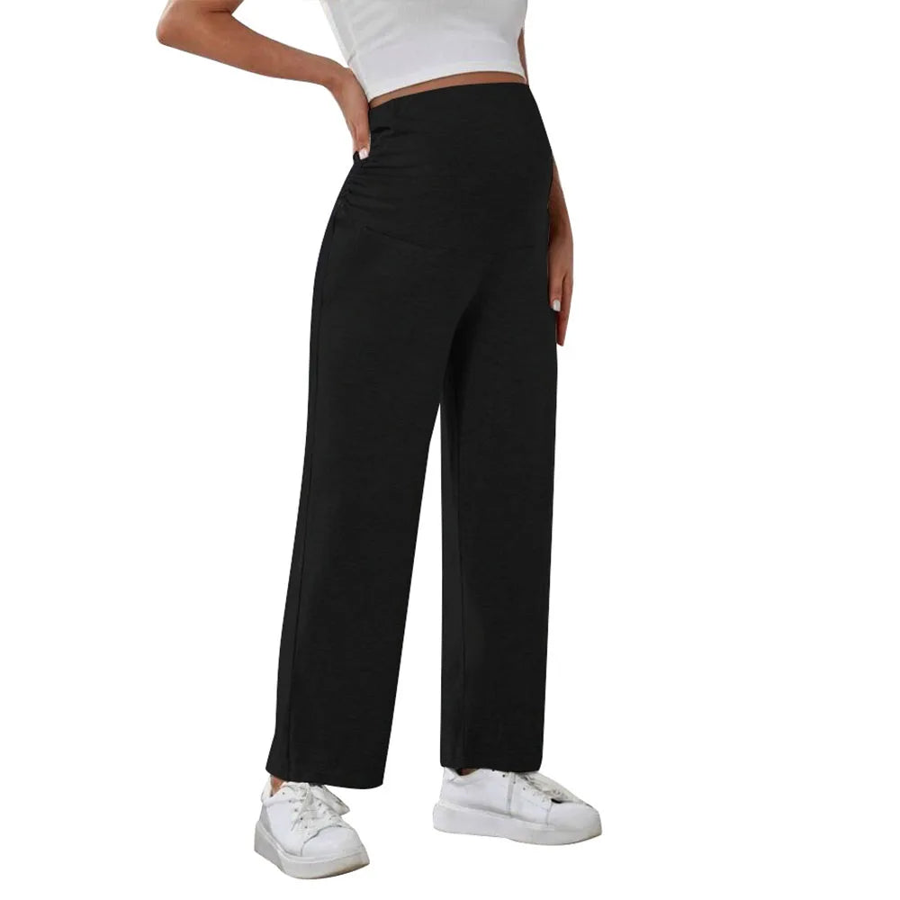BellyFit Wide Leg Maternity Lounge Pants ATHLEXES