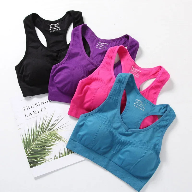 ElevateFit Seamless Sports Bra for Active Women ATHLEXES