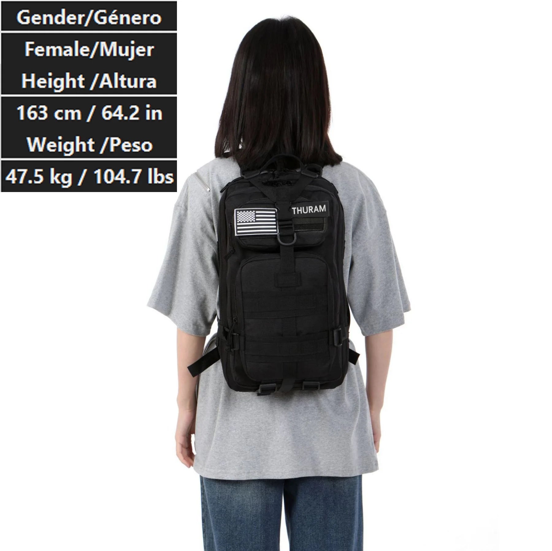 30L/50L 1000D Nylon Waterproof Trekking Bag Backpack ATHLEXES