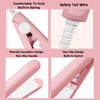 Pink Luxe Ceramic Flat Iron for Effortless Styling ATHLEXES