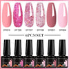 NailArt Pro 6pc UV Gel Polish Kit for Manicure ATHLEXES
