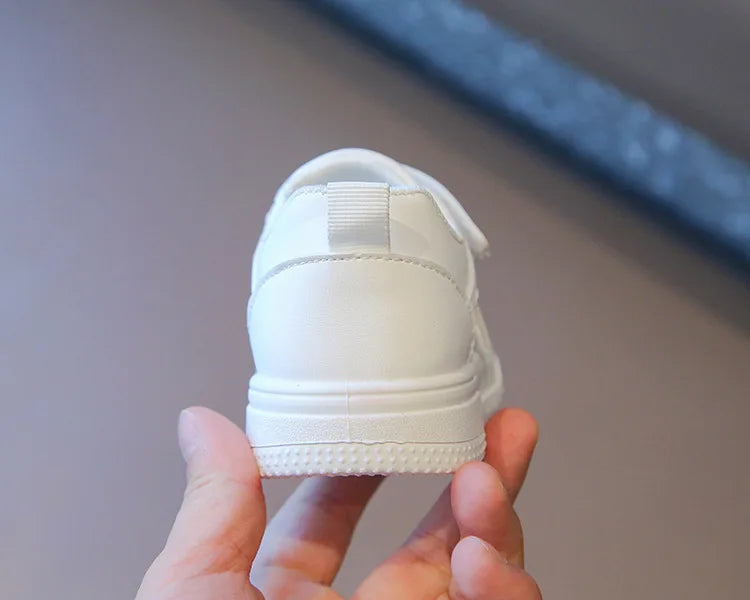Spring Autumn Soft Sole Kids' White Sneakers ATHLEXES