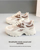 QRJ06 New 2024 Spring Summer Fashionable Korean Style Women's Shoes With Thick Sole Increased Height Breathable Mesh Shoes ATHLEXES