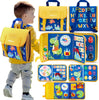 Toddler Sensory and Educational Busy Board Backpack ATHLEXES