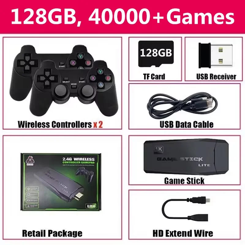 M8 Retro 4K Gaming Console with 20000 Games ATHLEXES