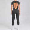 ChicFit Backless Yoga Jumpsuit Set for Women ATHLEXES