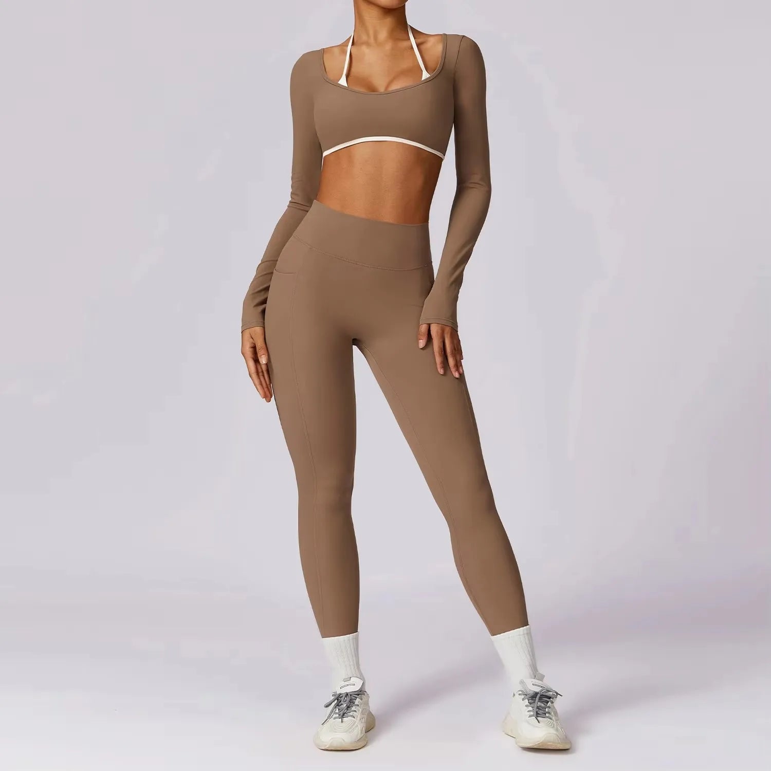 Premium Womenâ??s Yoga Set with Leggings and Bra ATHLEXES