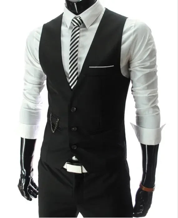 EliteFit Slim Menâ??s Formal Vest ATHLEXES