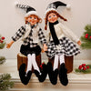 Elf Couple Plush Dolls: Festive Tree Ornaments ATHLEXES