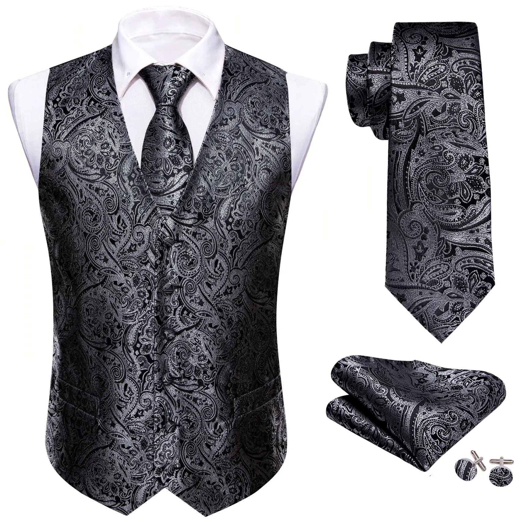 Silken Sophistication Vest Set ATHLEXES